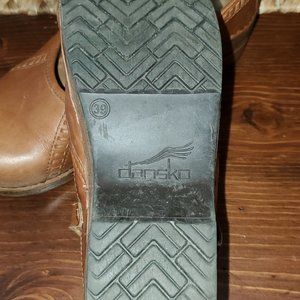 Dansko Mary Jane Leather Clogs